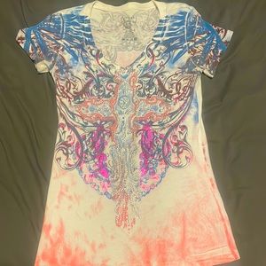 Small Angels and Diamonds Tee